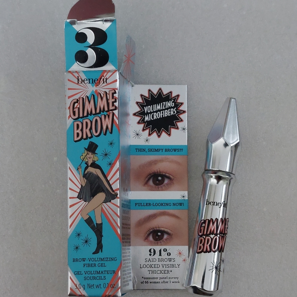 Benefit Gimme Brow Volumizing Fiber Gel in 3 - Neutral Light Brown